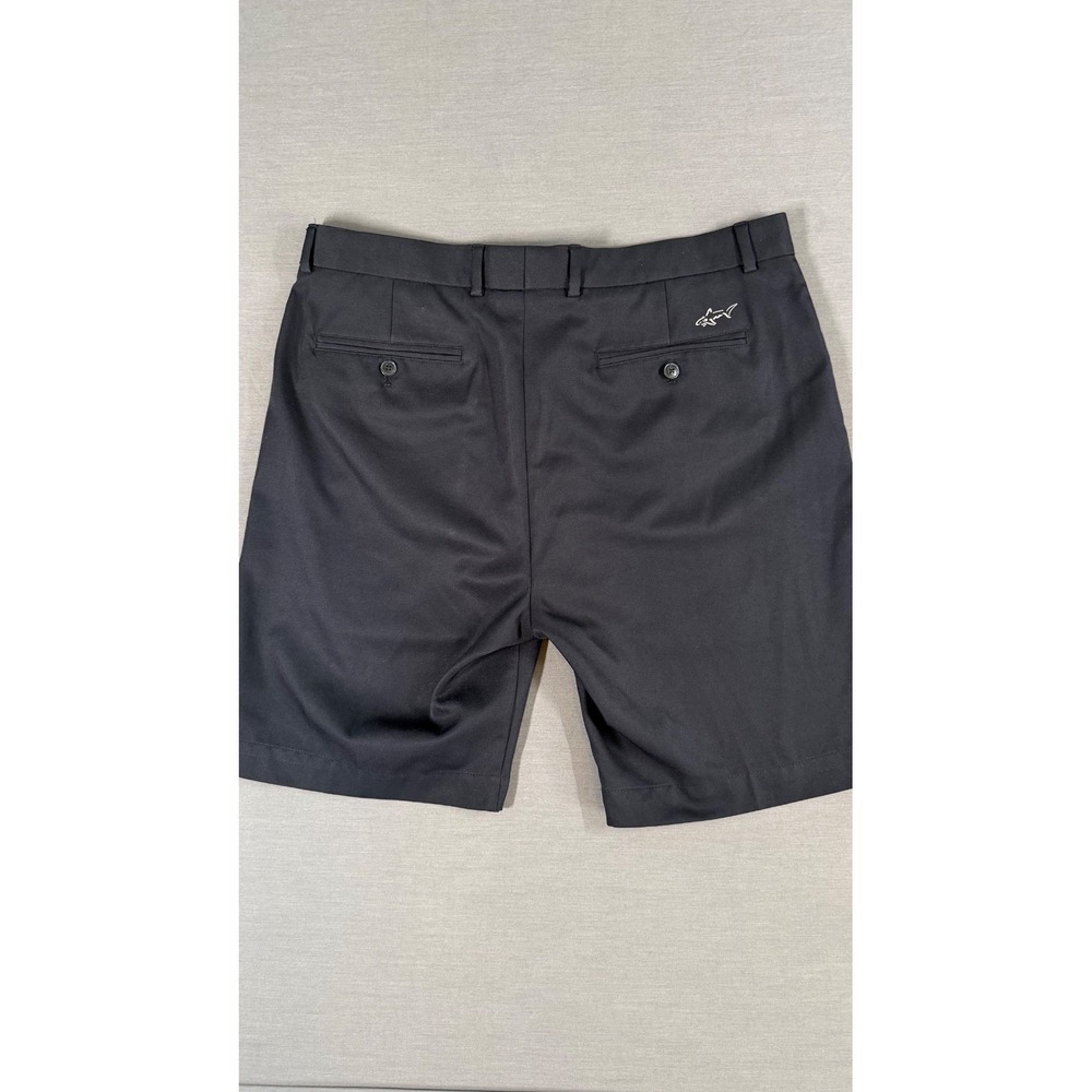 Greg Norman Mens Travel Luxury Performance Golf Shorts Sz 36 Navy Wrinkle Free
